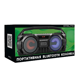 Орбита OT-SPB99 Черная колонка BT (10Вт)